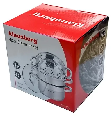 Obrázek produktu pro Klausberg napařovací hrnce 18 cm 4 prvky KB7136