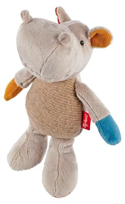 Zdjęcie produktu dla sigikid pluszowa zabawka hipopotam Patchwork Sweety żółta seria Sunshine