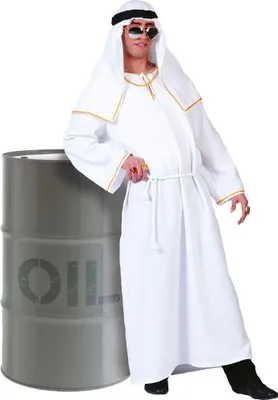 Produktbild von Sjeik Arabier Heer Wit Kostuum 60-62