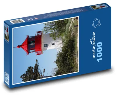 Produktbild von Puzzle 1000 Leuchtturm Ostsee, Küste - martinpuzzle