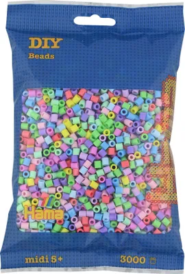 Immagine prodotto di Hama Bgelperlen midi "Pastel mix", in sacchetto