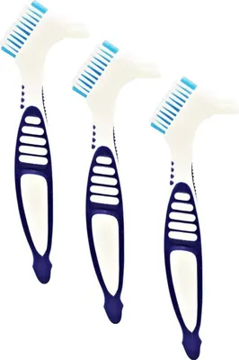 Produktbild von 3x Prothesenbürsten von Omnident