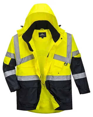 Immagine prodotto di Portwest S760 Giacca traspirante ad alta visibilità a due colori Giallo/Navy Taglia XXL