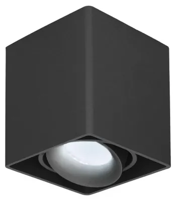 Produktbild von hoftronic LED Aufbaustrahler 4W 345lm 6500K GU10 Schwarz