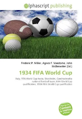 Produktbild von 1934 FIFA World Cup