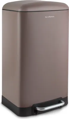 Obrázek produktu pro Les Collectors č. 883 odpadkový koš, šedý, 40 litrů, pedálový koš, pedálový koš