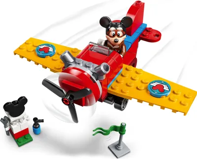 Produktbild von LEGO Disney Mickey and Friends Mickys Propellerflugzeug, Bausatz, 4 Jahr(e), Kunststoff, 0 Stück(e), 130 g