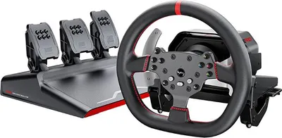 Produktbild von PXN V10 Pro 3,2Nm Direct-Drive Racing Wheel Force Feedback Lenkrad mit Hall-Magnetpedalen Gaming Controller Plug & Play für PC Xbox One Switch
