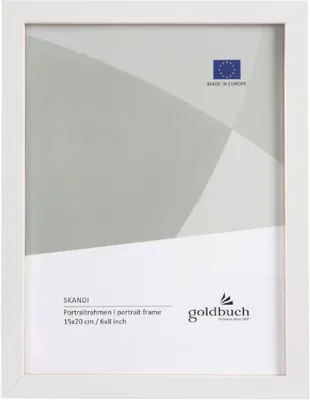 Produktbild von Goldbuch Holz-Fotorahmen Skandi 15x20 cm weiß