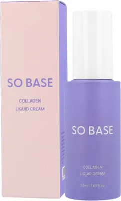 Immagine prodotto di SO BASE Collagen Liquid Cream 50 ml - Crema viso idratante al collagene