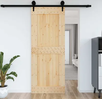 Zdjęcie produktu dla vidaXL Drzwi NARVIK 90x210 cm lite drewno sosnowe