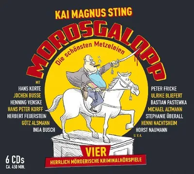 Produktbild von MORDSGALOPP - Vier herrlich mörderische Krimi-Hörspiele