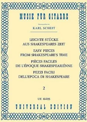 Produktbild von Leichte Stücke aus Shakespeares Zeit