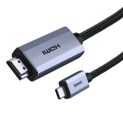 Produktbild von Baseus High Definition kabel USB-C / HDMI 2.0 4K 60Hz 1m, schwarz