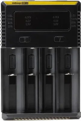 Produktbild von Nitecore NEW i4, Lithium-Eisen-Phosphat (LiFePO4), Lithium-Ion (Li-Ion), Nickel-Metallhydrid (NiMH), AA, AAA, AAAA, C, D