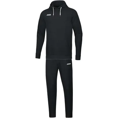 Produktbild von JAKO Unisex Jogginganzug Base mit Kapuzensweat, Farbe:schwarz, Größe:3XL