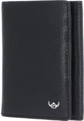Immagine prodotto di Golden Head Pelle portafoglio Capri RFID Protect Minischeintasche 1011 Schwarz nero