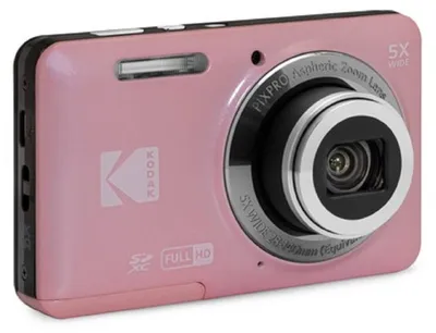 Produktbild von Kodak PixPro FZ55 pink Kompaktkamera Digitalkamera