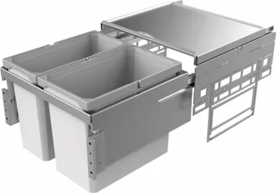 Obrázok produktu pre NABER Cox® Base 360 S/500-2, H 360 mm, svetlosivá