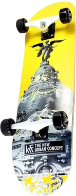 Produktbild von Krf Metrópolis 8.0´´ Skateboard Gelb 32 Inches Gelb 32 Inches