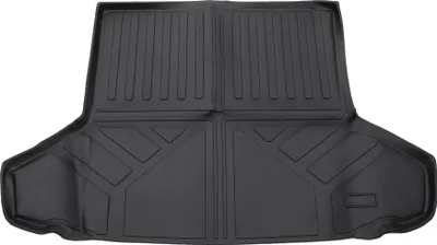 Produktbild von Flache Gesichtsladeflächen-Kofferraummatte Kofferraum-Gepäckstiefel-Tablettmatte Langstreifenmuster für Toyota Prius 2016-2022 rutschfest