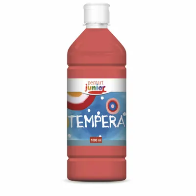 Zdjęcie produktu dla Farba temperowa PENTART. 1000 ml, czerwona