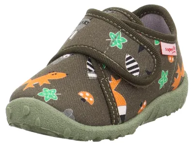 Produktbild von Superfit Baby Mädchen SPOTTY Hausschuhe, GRÜN/MEHRFARBIG 7020, 19 EU