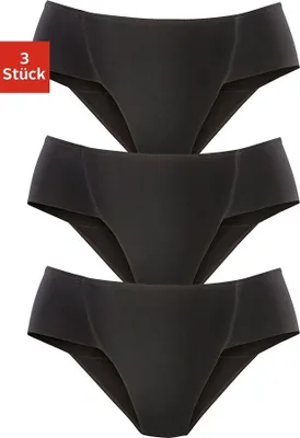 Produktbild von PETITE FLEUR Formslip 3 er-Pack schwarz Größe 40/42
