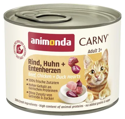 Zdjęcie produktu dla ANIMONDA Carny Adult smak: wołowina, kurczak i kacz