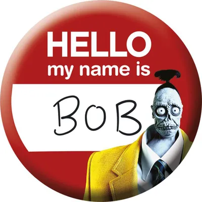 Produktbild von Beetlejuice - My Name is Bob - Button Badge