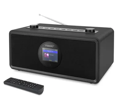 Zdjęcie produktu dla Maxxo DT06 Radio internetowe DAB+ FM Głośnik Bluetooth WiFi USB MicroSD 40 W RMS