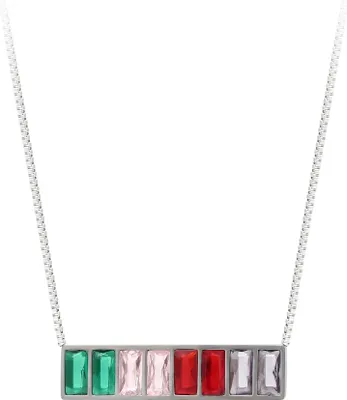 Produktbild von joella damen halskette - silber, one size