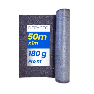 Produktbild von Malervlies Rollenbezug rutschfest Malerfilz Abdeckvlies 180gr 50m