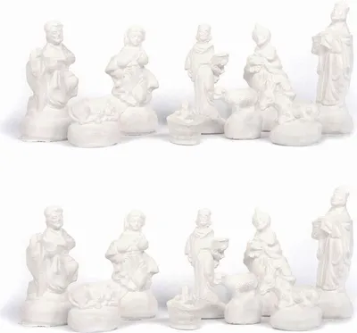 Obrázok produktu pre 18 Santons latexových foriem - betlehem