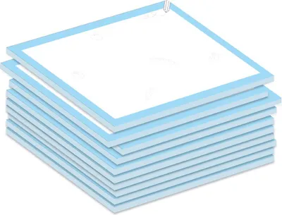 Produktbild von PRICARO Notizblock "Allerlei", magnetisch, A7, 10 Stück