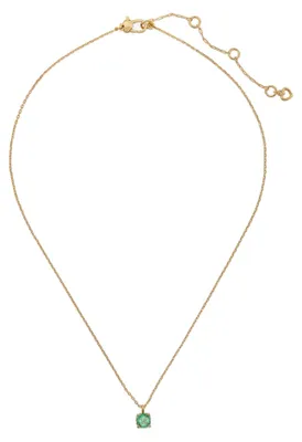 Imagen del producto de Kate Spade New York, colección Little Luxuries, collar verde