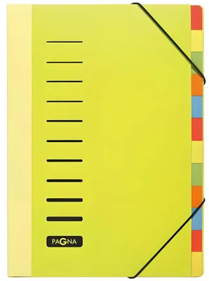 Produktbild von Pagna Deskorganizer Trend 12 Fächer gelb