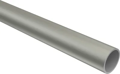 Produktbild von Interdeco Rundrohr / Metallrohr für Gardinenstangen 16 mm Ø Chrom matt, 240 cm
