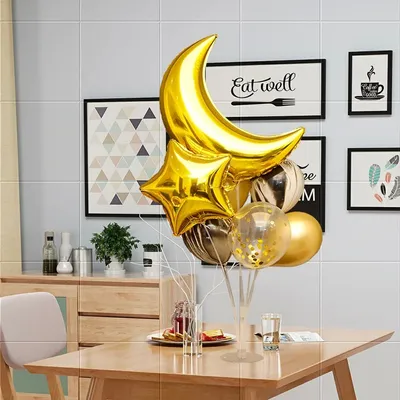 Produktbild von Ständer mit 7 einzelnen Stäben für Luftballons und Folienballons