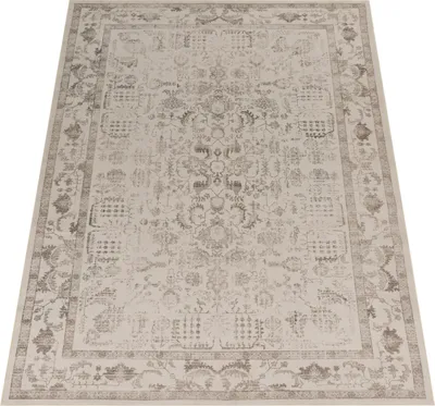 Produktbild von Paco Home Vintage Boho Stil Moderner Wohnzimmerteppich Kurzflor Rutschfest 160x220 cm
