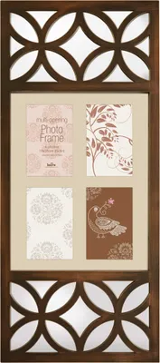 Produktbild von MILANO IV BRONZE 4FOTO Bilderrahmen Kunststoff 10x15 ff