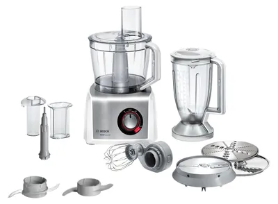 Obrázok produktu pre Bosch MC812S814, 3,9 L, Nerezová oceľ, Biela, Otočné, CE, EAC, VDE, Plast, 1250 W
