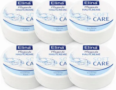 Produktbild von Elina Med Pflegende Hautcreme Soft Care – 75 ml (6 Pack)