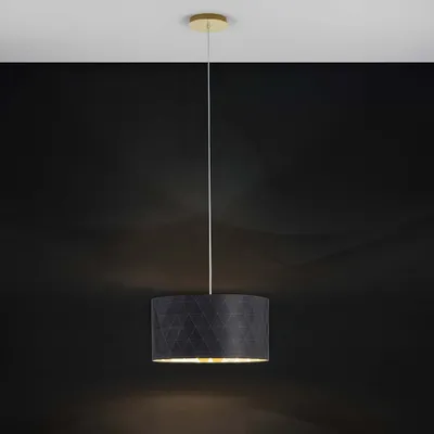 Produktbild von EGLO 39224 DOLORITA Pendelleuchte schwarz gold 3xE27