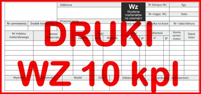Image de WZ - Numéro extérieur 1/3 A4 - 10 pièces.