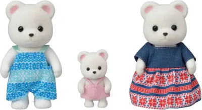 Immagine prodotto di Set di cuccioli Sylvanian Famiglie La famiglia dell'orso polare