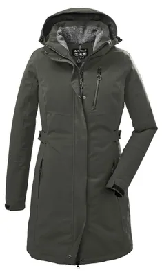 Productafbeelding van Killtec dames functionele parka/parka met afneembare capuchon, model KOW 165 WMN PRK