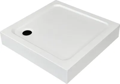 Produktbild von Aloni Duschwanne Duschtasse viereckig (BxBxH) 80 x 80 x 15 cm Weiß