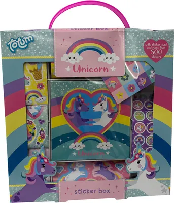 Produktbild von Totum Einhorn-Stickerbox 1000+