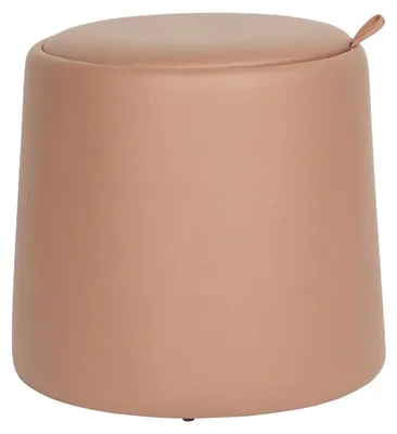 Immagine prodotto di Pouf con contenitore Mobili Rebecca Lisianthus 42x45x45PoliuretanoMDF Legno Rosa Moderno